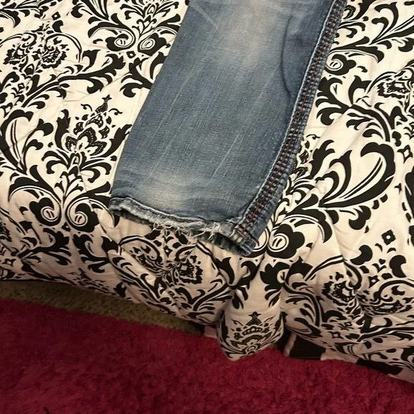 Men’s Rock Revival Light Blue Bootcut Jeans - Picture 5 of 5